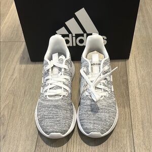 Adidas White and Gray Sneakers
